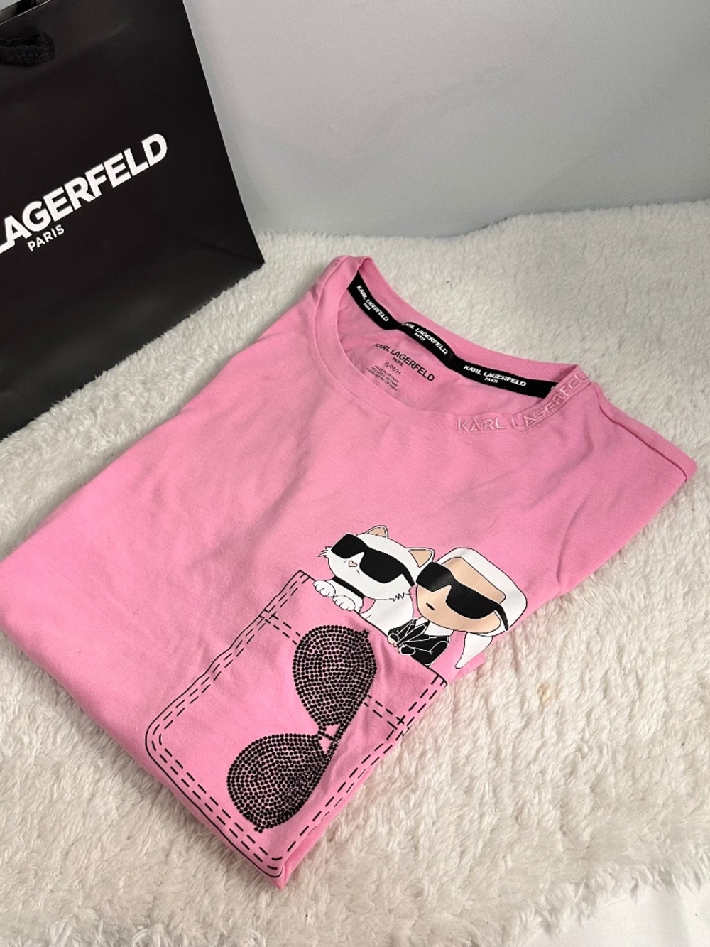 Karl Lagerfeld - Short Sleeve Pocket T-Shirt